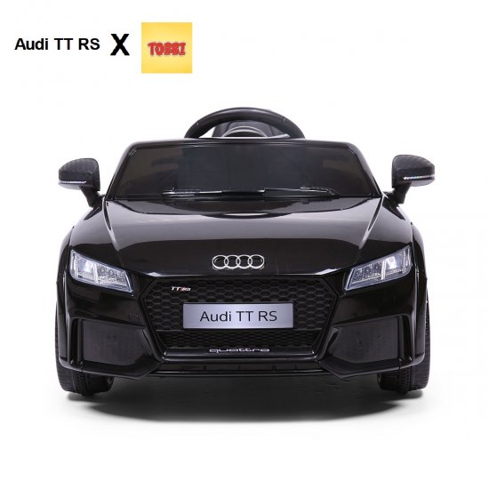 TOBBI 12V Kids Ride on Car Audi TT RS Car W/ MP3 Electric Battery Power Remote Control, Black