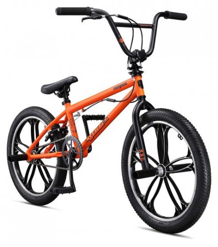 Mongoose 20" Legion Mag Bicycle-Color:Orange,Size:20",Style:Boy's Freestyle