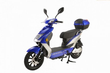 X-Treme Cabo Cruiser Elite Max 60 Volt Electric Bicycle Scooter-Blue