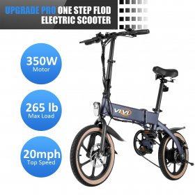 Generic 36V 10.4A Folding Electric Bike , Upgraded Version of 350W high-Power Motor City Commuter Electric bicycles for Adult, Up to 20mph