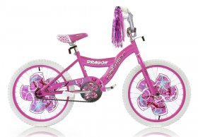 Micargi Dragon 20 In. BMX S-Type Coaster Brake Pink Girl Bike