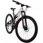 Huffy 27.5 In. Oxide Men's Mountain Bike - Dual Suspension 21-Speed