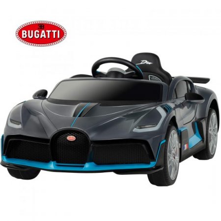 Uenjoy 12V Licensed Bugatti Divo Kids Ride On Car Electric Cars Motorized Vehicles for Kids, with Remote Control, Music, Horn, Spring Suspension, Safety Lock