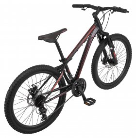 Schwinn Mountain Bike, 24-inch wheels, black, teen boys
