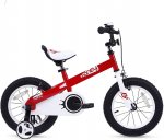 RoyalBaby Honey 18 inch Kid's Bicycle Red Color With Kickstand