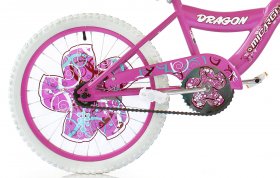 Micargi Dragon 20 In. BMX S-Type Coaster Brake Pink Girl Bike