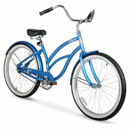 Hyper 26-inch Ladies Metallic Blue Cruiser