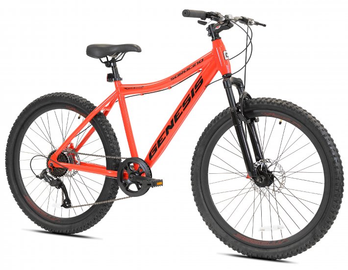 Genesis 26\" Saracino Men\'s Mountain Bike, Red