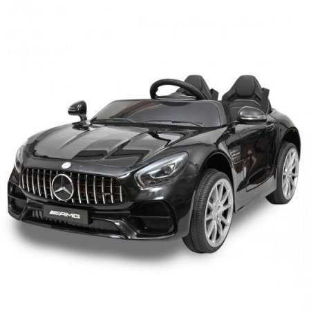 Tobbi Mercedes Benz Licensed 12V Electric Kids Ride On Car with Remote Control 3 Speeds MP3 Lights Black