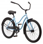 Schwinn Bike, Single Speed, 24 In. Wheels, Sky Blue, Girls Style