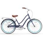 sixthreezero EVRYjourney Women's 26" Single Speed Step-Through Touring Hybrid Bicycle