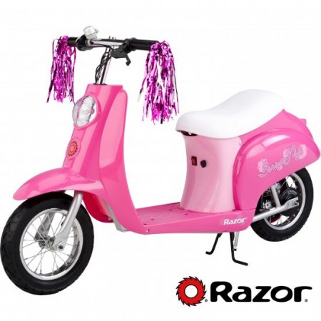 Razor Pocket Mod 24-Volt Electric Powered Scooter Sweet Pea Pink