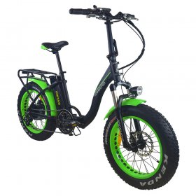 20" 16Ah Electric Folding Bike, 750W 48V Step-Thru Commuter E-Bikes for Adults