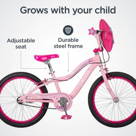 Schwinn Kids Bike, 20-inch wheels, single speed, pink
