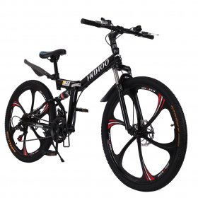 26Inch Mountain Bike with 21Speed Dual Disc Brakes
