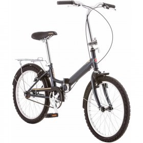 Schwinn 20" Unisex Folding Bike, Gray