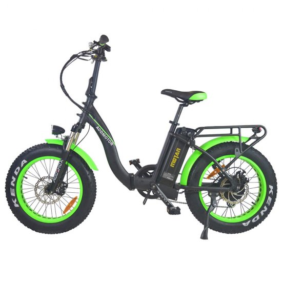 20\" 16Ah Electric Folding Bike, 750W 48V Step-Thru Commuter E-Bikes for Adults