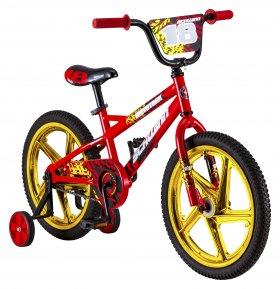Schwinn Boy's Sidewalk Bike, 18-inch mag wheels, ages 5 - 7, Red