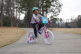 Dynacraft 18 Inch Girls Sweetheart Bike with Dipped Paint Effect