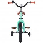 JOYSTAR Totem Series 16-Inch Kids Bike with Training Wheels & Kickstand, Green