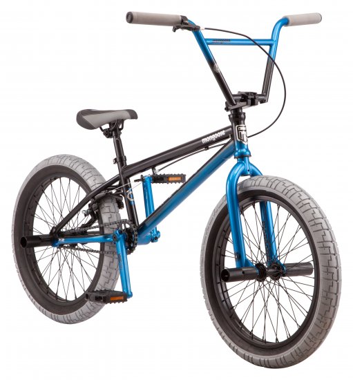 Mongoose Rebel X2 BMX bike, single speed, 20-inch wheels, black