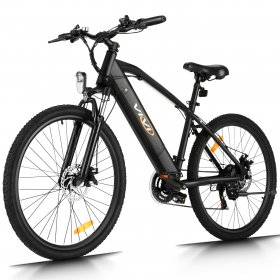 350W 26" Electric Bike, Mountain Bike with 10.4AH Lithium-Ion Battery, Electric Bicycle with Intelligent LED Display,21-Speed Transmission,3 Riding Modes Adults E Bike