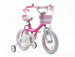 RoyalBaby Bunny 16 inch Girl's Bicycle Kids Bike for Girls Childrens Bicycle Fuchsia