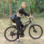 Campmoy 350W ELECTRIC Mountain Bike, Upgrade E-bike with 36V/10.4Ah Removable Battery, Shimano 21-Speed Shifter, 4 Working Modes, Up to 20MPH Speed, IPX5 Waterproof, Free Bike Lock