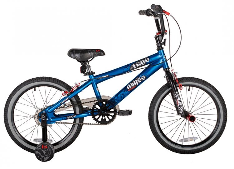 Kent 18\" Abyss Boy\'s Freestyle BMX Bike, Blue