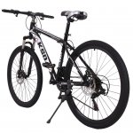 WMHOK-Black Junior Aluminum Mountain Bike Stone Mountain 26 Inch 21-Speed ??Bicycle
