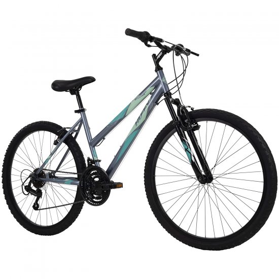 Huffy Hardtail Mountain Bike, Stone Mountain, 26 Inch, 21-Speed, Charcoal