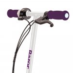 Razor Power Core E100 Electric Hub Motor Kids Toy Motorized Kick Scooter, Purple