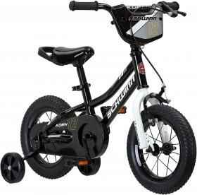 Schwinn Boys Bike for Toddlers and Kids 12'' Black