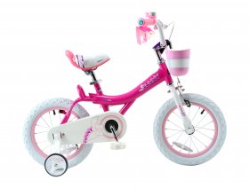 RoyalBaby Bunny 16 inch Girl's Bicycle Kids Bike for Girls Childrens Bicycle Fuchsia