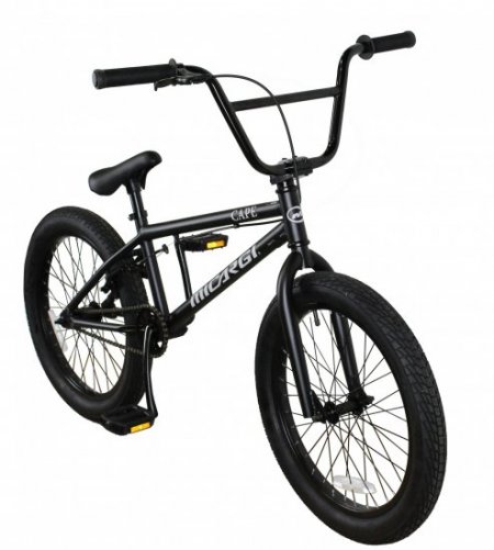 Micargi Cape 20" BMX Steel Frame Bike with Alloy Rims Street off road Matte Black Bicycle