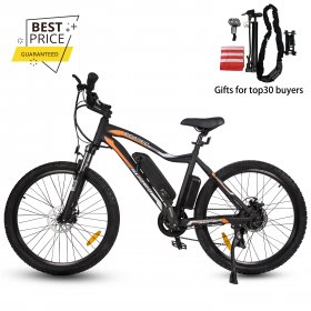Ecotric 26" 36V 500W High Speed Integrative Electric Bicycle Mountain City E bike Removable Battery Moped
