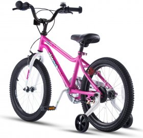 RoyalBaby Chipmunk 14 inch MK Sports Kids Bike Summer Pink With Training Wheels