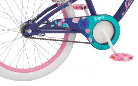 Schwinn bike, 20-inch wheels, single speed, girls frame, Blue