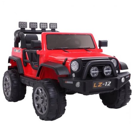 Zimtown Safety 12V Battery Electric Remote Control Car, (Red)