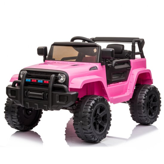 Zimtown Ride On Car Truck, 12V Battery Electric Kids Toy with Remote Control, Pink