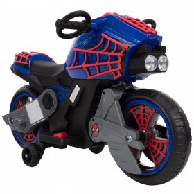 Marvel Spider-Man 6V Battery Powered Motorcycle Boys Ride-On Toy by Huffy