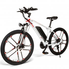 Samebike 26 Inch Electric Bike Power Assist Electric Bicycle E-Bike 350W Motor Moped Bike