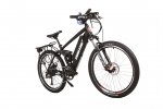 X-Treme Scooters - Rubicon Electric Mountain Bicycle 500W 48V Lithium Ion Battety Long Range Electric Bike, Black