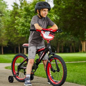 Huffy Moto X 16 Inch Age 4-6 Kids Bike Bicycle with Training Wheels