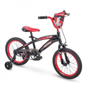 Huffy Moto X 16 Inch Age 4-6 Kids Bike Bicycle with Training Wheels