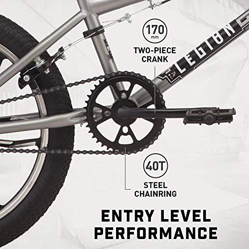 Mongoose Legion Mag Freestyle Sidewalk BMX Bike for Kids, Children and