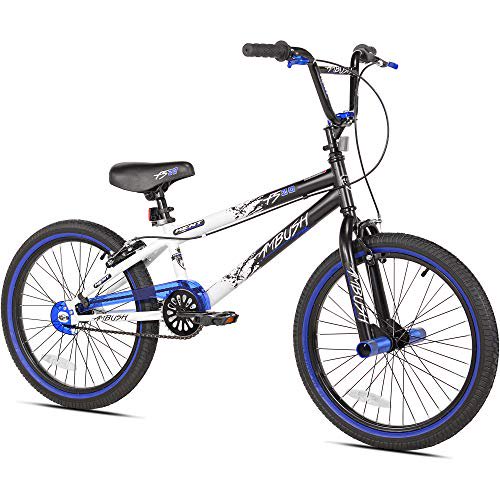 Kent 20\" Ambush BMX Boy\'s Bike, Blue, for Height Sizes 4\'2\" and Up